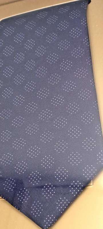Unused Navy Ted Baker London Designer Tie and Cufflink set - Still in Box