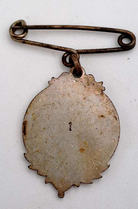 Vintage 1939 Johannesburg Pony& Galloway CLUB No 1 Badge -Brass & Enamel