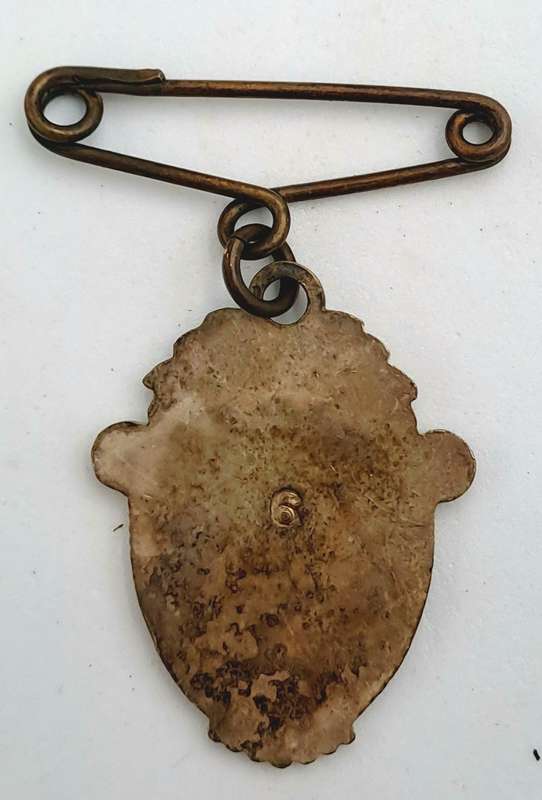 Vintage 1946 Johannesburg Pony& Galloway CLUB No 6 Badge -Brass & Enamel