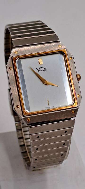 Vintage Seiko 6530-5030 Quartz watch -Working