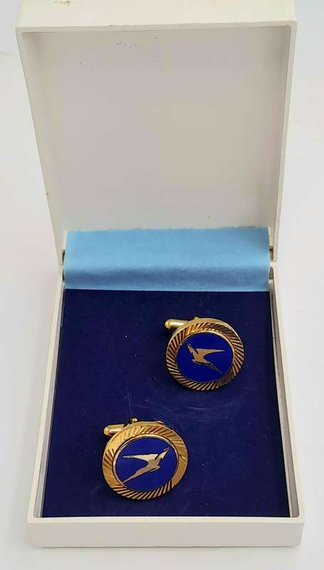 Vintage SAA (SAL) SOUTH AFRICAN AIRWAYS DIPLOMAT Cufflinks -Boxed