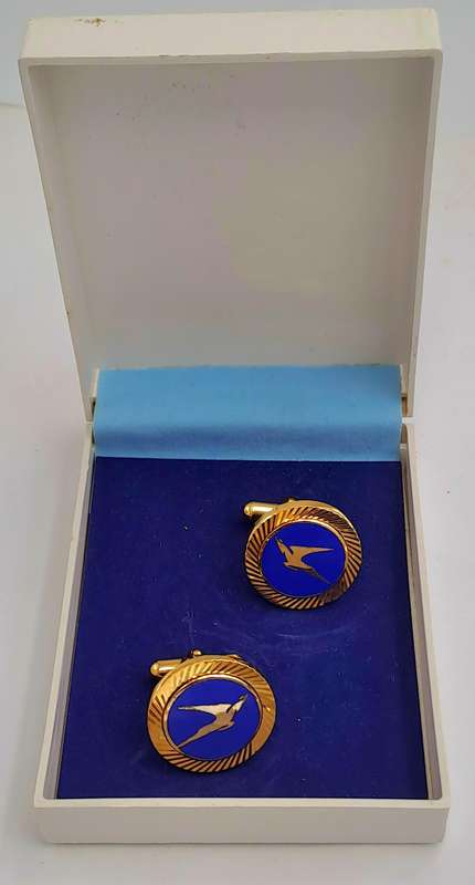Vintage SAA (SAL) SOUTH AFRICAN AIRWAYS DIPLOMAT Cufflinks -Boxed