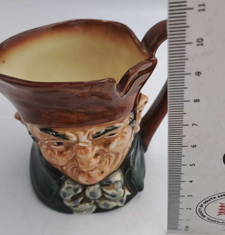 Vintage Royal Doulton Toby Jug "OLD CHARLEY" 10cm tall Rn.787515
