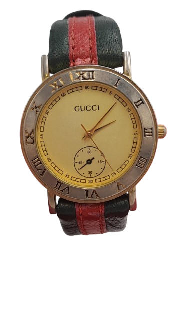 Pre-Owned -Ladies Gucci Quartz watch with leather strap-working
