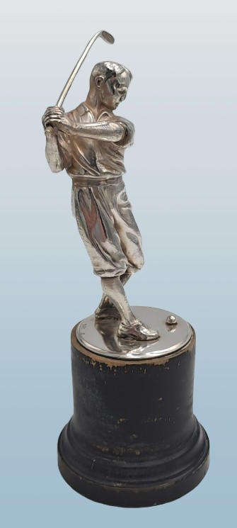 Antique /Vintage WMF Silver Plated Golf Trofee (Not Personalized)-Made in Germany