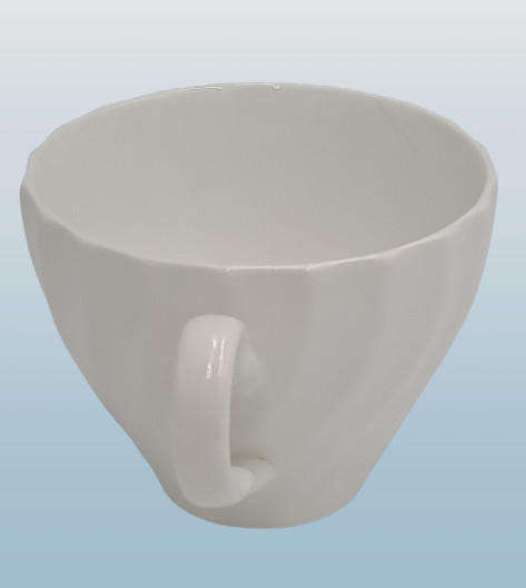 Vintage Aynsley White Swirl Design Tea Cup Bone China England (12 Available)