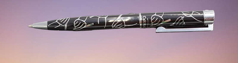 Point of view Ball pen by Carrol Boyes With Parker Refill -Boxed