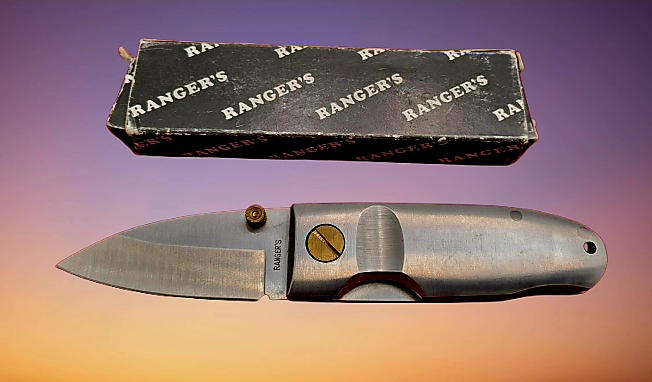 Vintage Ranger's Stubby G. Sakai Seki Japan Folding Pocket Knife-Boxed