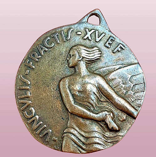 1937 Armata Force of Harar Medal-WW2 Italy-Commemorative Medal Comando Truppe dell'Harar