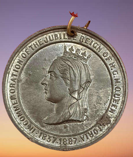 1837-1887 Medal In Commemoration of The Jubilee Reign of H.G.M Queen Victoria