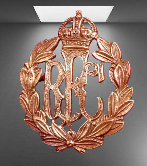 WW1 Royal RFC Royal Flying Corps Cap Badge