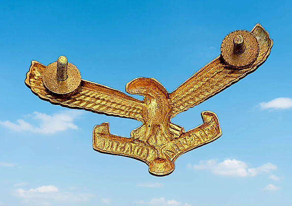 Vintage SAAF - South African Air Force Cap Badge