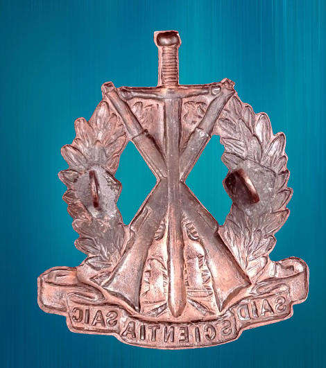 WW2 - SOUTH AFRICA - WWII - S.A. Instructional CORPS CAP BADGE 33mm x 46mm
