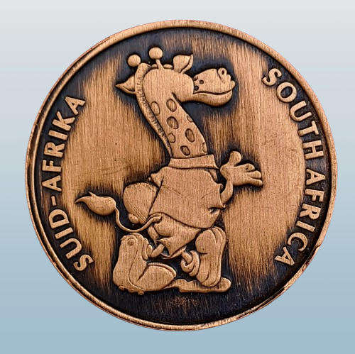 RSA 1995 Rugby World Cup: Ruggles Tossing Coin