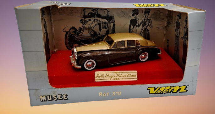Vintage Verem 1:43 Scale Rolls Royce Silver Cloud Limousine Diecast Model Car