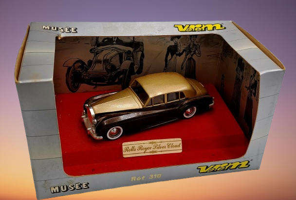 Vintage Verem 1:43 Scale Rolls Royce Silver Cloud Limousine Diecast Model Car