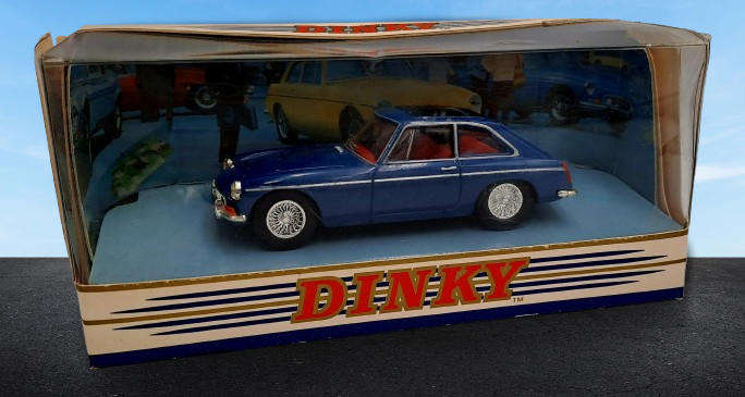 Matchbox Diecast Model Car Dinky DY 3 DY3 MG B MGB GT 1965 1/43 scale new