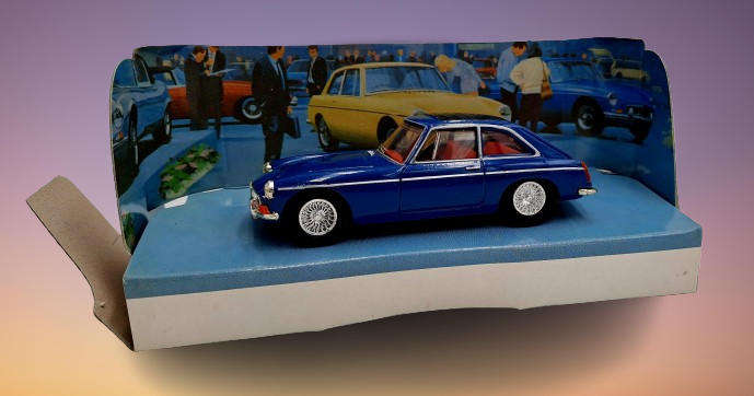 Matchbox Diecast Model Car Dinky DY 3 DY3 MG B MGB GT 1965 1/43 scale new