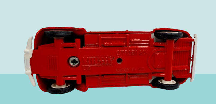 Die Cast Vitesse - Citroen 2CV 1957 / Pompiers De Paris 1/43 (Limited Edition No 649 of 5000)