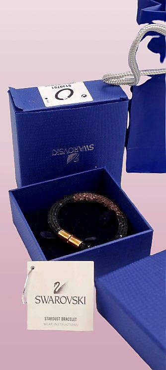 18cm Swarovski Stardust Bracelet in packaging  with certificate of authenticity