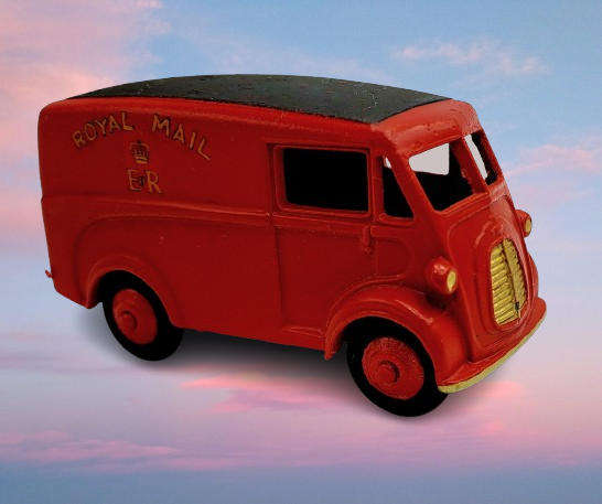 Vintage 1960 Die Cast Dinky No 260 "Royal Mail Morris J Van" Made in England MECCANO Ltd-No Box