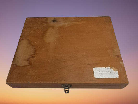 Vintage Deselec Goordenatografo 8501-set -made in Brazil-Polar coordinate for topography Set in Box