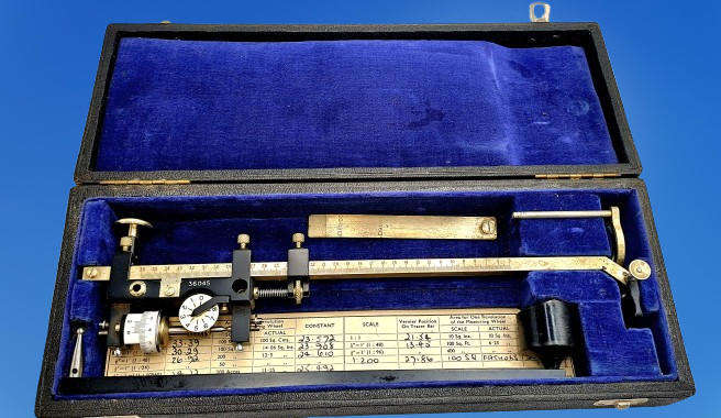 Vintage Polar Planimeter by Cooke Troughton & Simms Ltd, Boxed