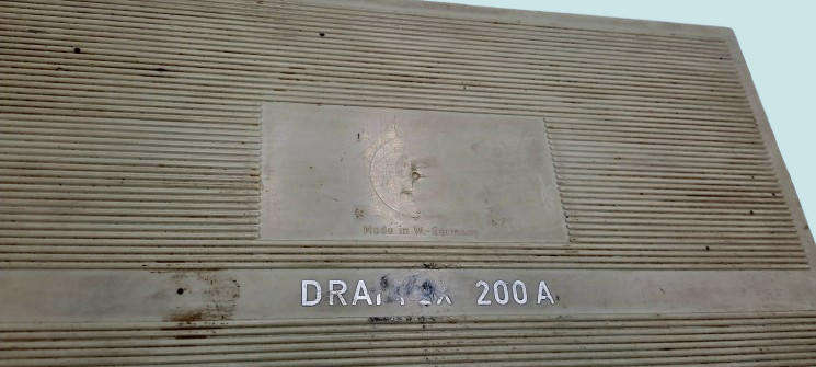 Vintage DRAFTEX 200A Drafting Set made in West Germany in Case -Precision Tools