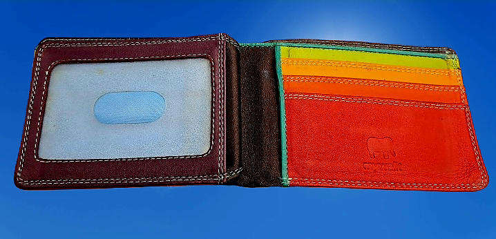 Pre-Owned -  "Mywalit" Genuine Leather Wallit