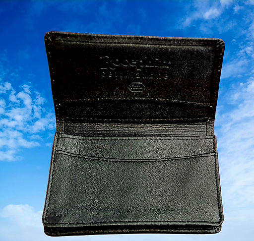 Leather Roche Card wallet - Rocephin ceftiexone