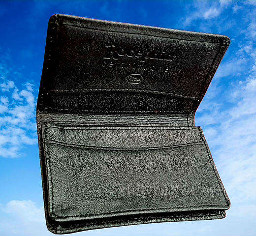 Leather Roche Card wallet - Rocephin ceftiexone
