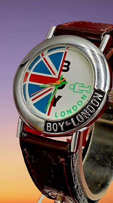 Vintage BOY LONDON Quartz Watch -Working (Used)