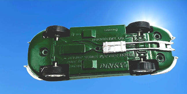 Dinky Matchbox 1/43 - Jaguar Type E MK1 1/2 1968 Green