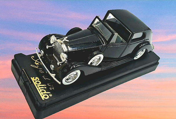 Solido 4071- 1939 Rolls Royce Phantom III Coupe -Die Cast 1/43 Made in France