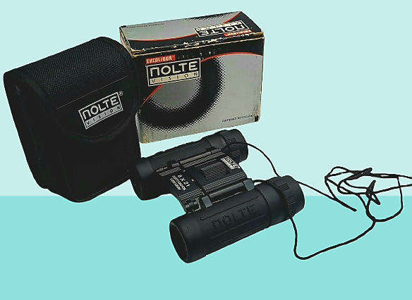 Nolte Precision Binoculars 8 x 21 383ft/1000yds 128M/1000m (Pocket size) Boxed with bag
