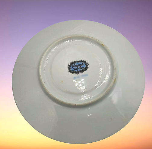Vintage Nagoya Fine Bone China Duo  `BLUE ROSE` Japan (3 available)