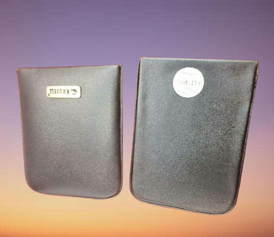 Krusell leather Bussiness Card Holder ? 10cm x 7cm x 12cm