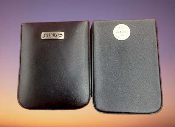 Krusell leather Bussiness Card Holder ? 10cm x 7cm x 12cm