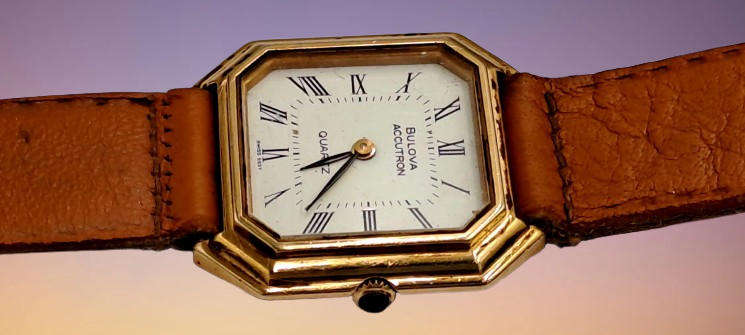 Vintage Swiss Bulova Accutron Ladies Quartz Watch -Working