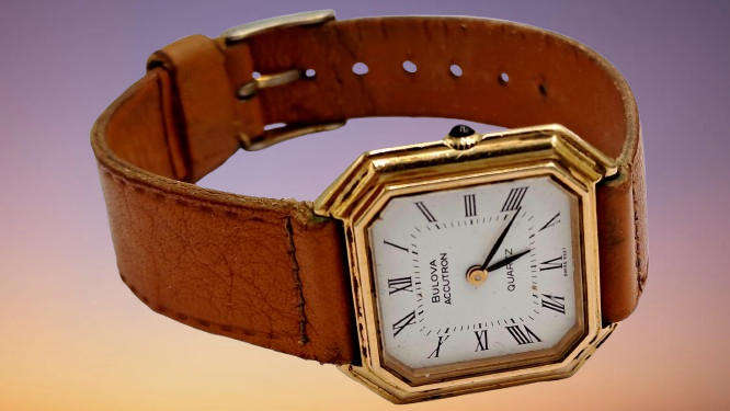 Vintage Swiss Bulova Accutron Ladies Quartz Watch -Working