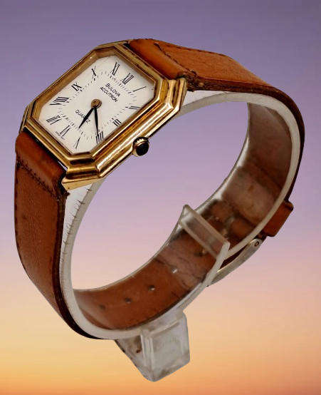Vintage Swiss Bulova Accutron Ladies Quartz Watch -Working