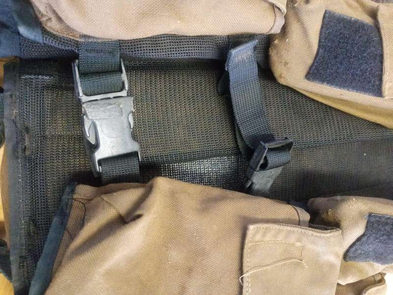 Used Original SANDF 1980s Battle Vest in Nutria