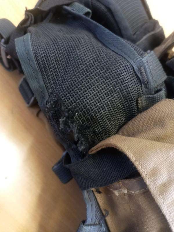 Used Original SANDF 1980s Battle Vest in Nutria