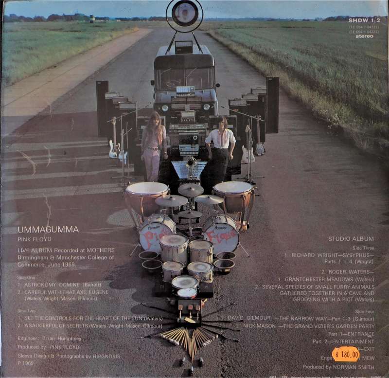 PINK FLOYD - UMMA GUMMA [LP] UK First Presssing.