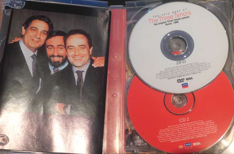 THREE TENORS  - The Very Best of [CD + DVD]