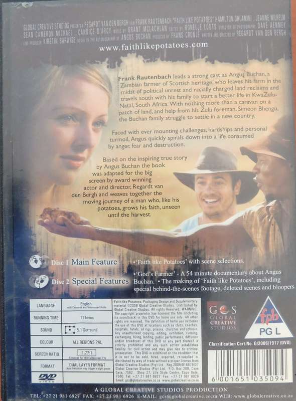 FAITH LIKE POTATOES - Movie [DVD]