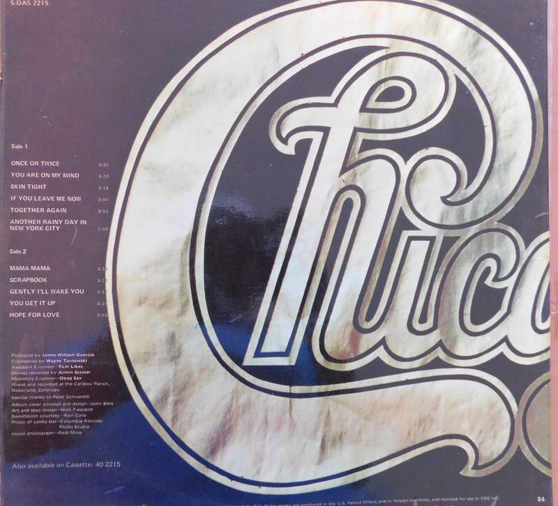 CHICAGO - TEN [LP] (Contains "If you leave me now")