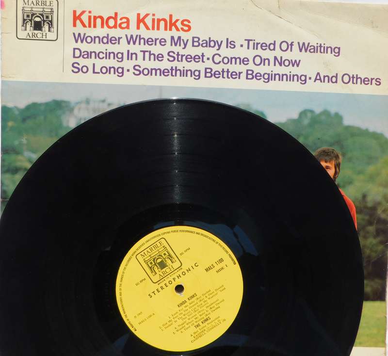 THE KINKS - KINDA KINKS [LP]