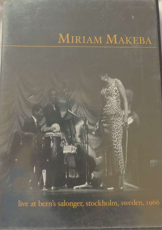 MIRIAM MAKEBA - Live in Sweden [DVD] RARE