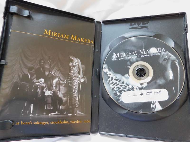 MIRIAM MAKEBA - Live in Sweden [DVD] RARE